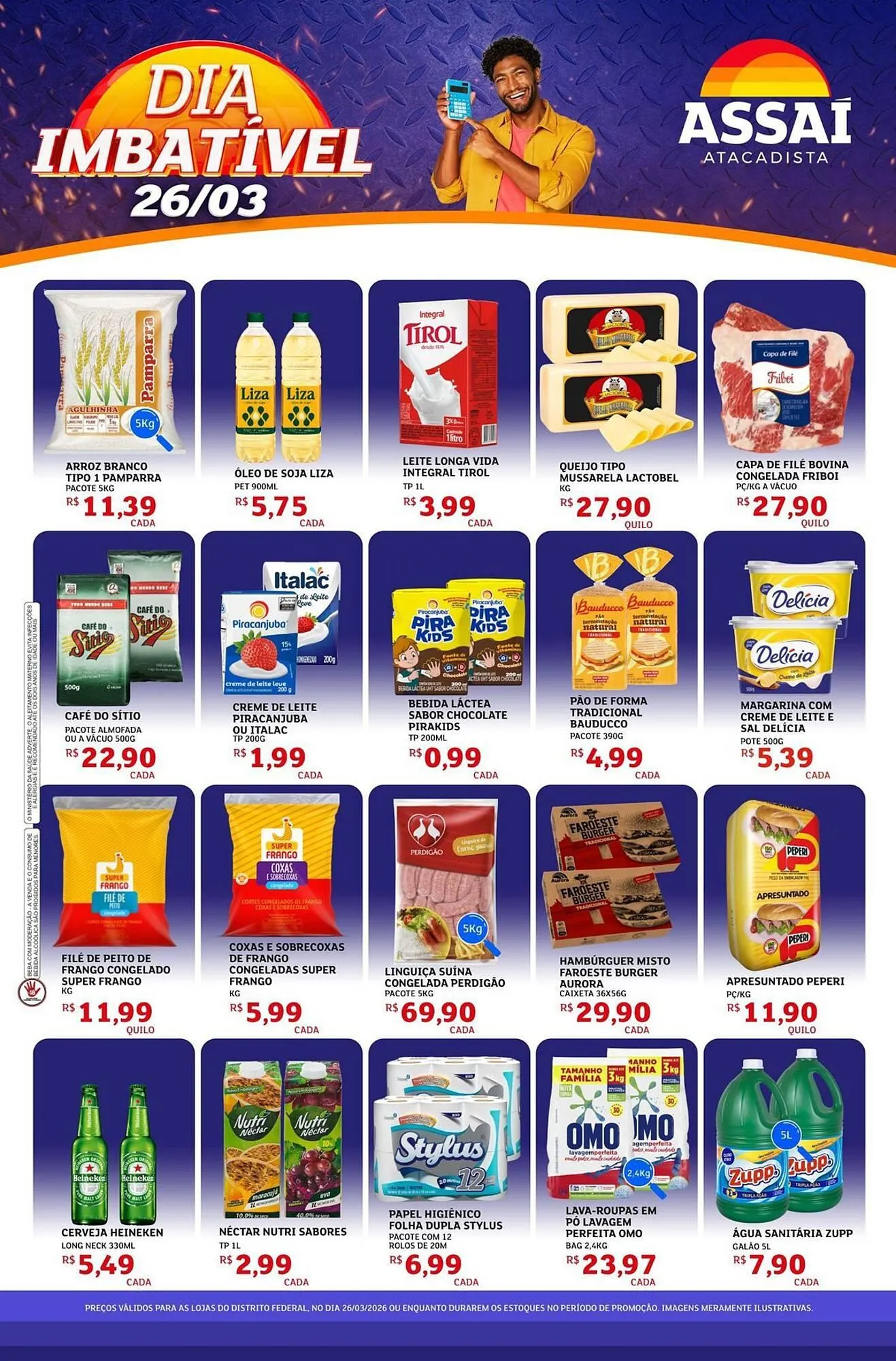 Encarte de Encarte Assaí Atacadista 26 de março até 26 de março 2026 - Pagina 1