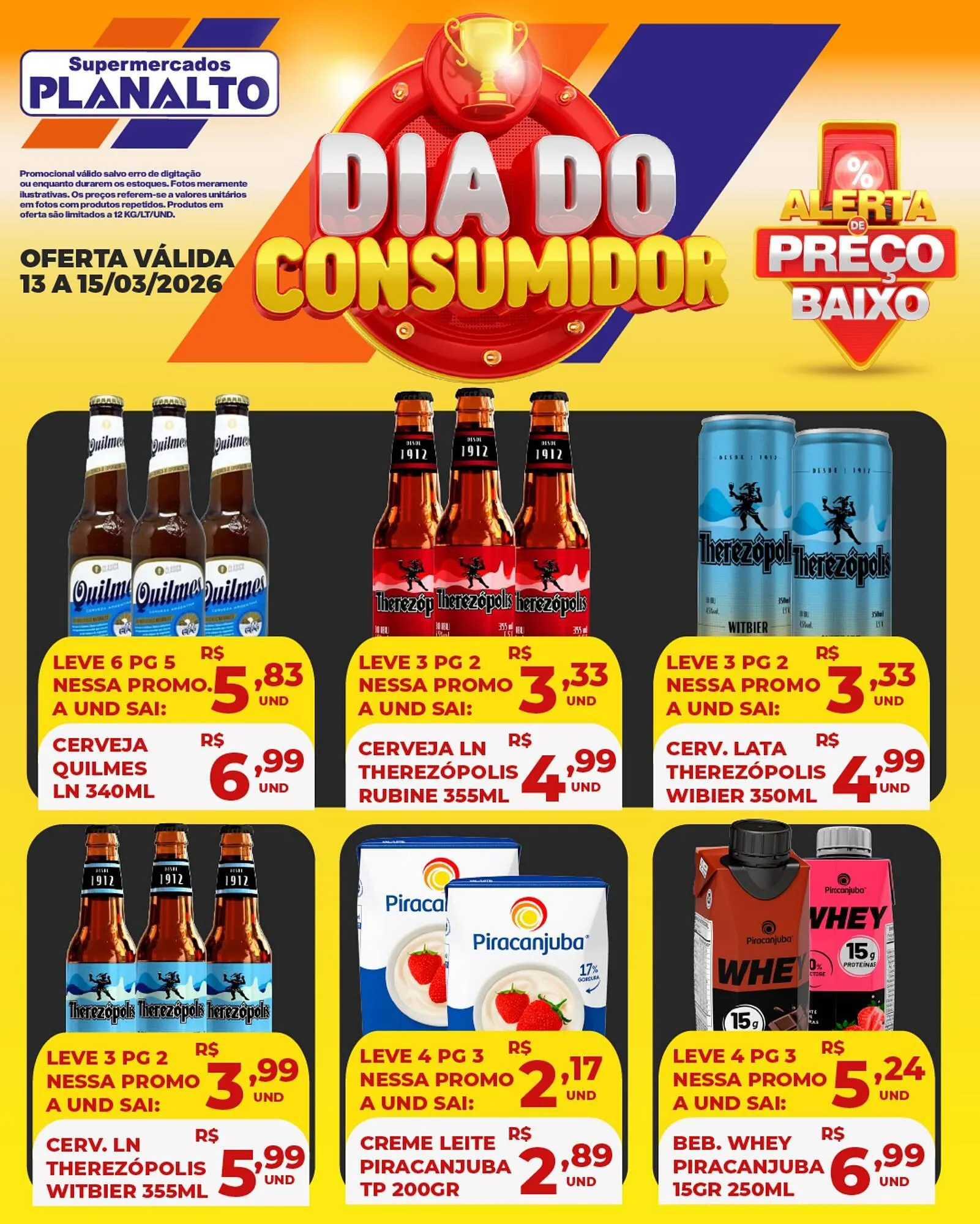 Encarte de Catálogo Supermercados Planalto 13 de março até 15 de março 2026 - Pagina 4