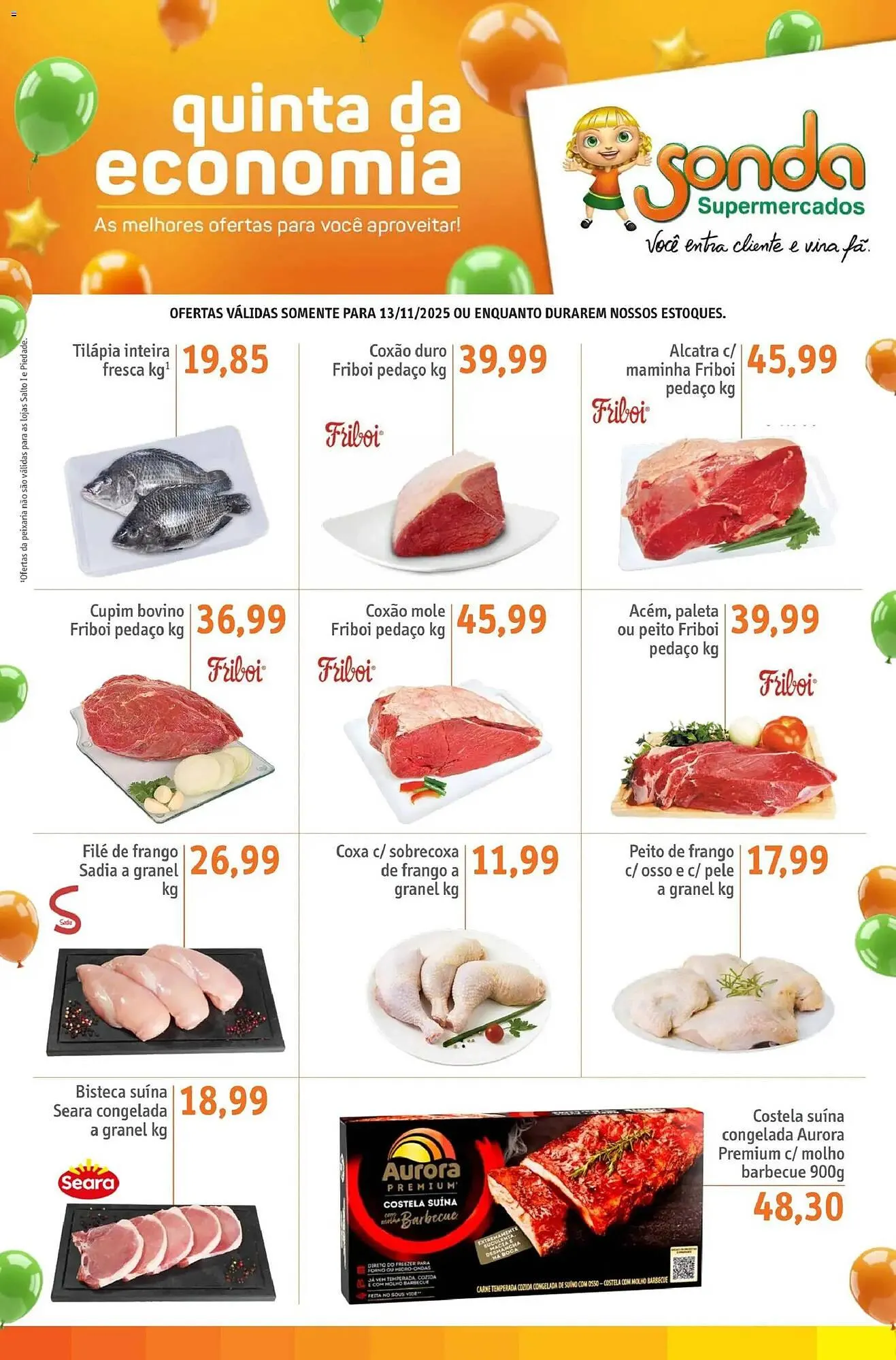 Encarte de Folheto Sonda 13 de novembro até 14 de novembro 2025 - Pagina 1