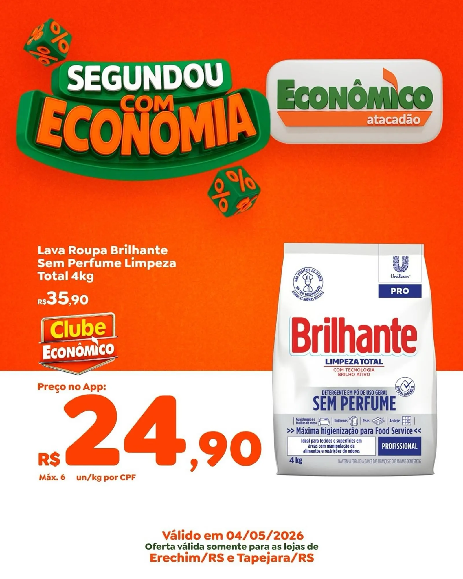 Encarte de Catálogo Econômico Atacadão 4 de maio até 4 de maio 2026 - Pagina 4