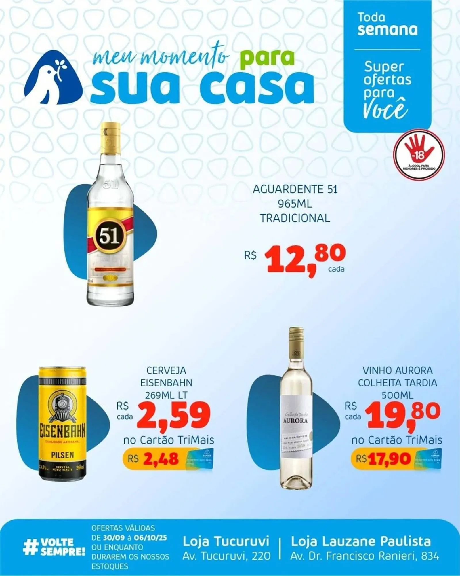 Encarte de Catálogo Trimais Supermercado 1 de outubro até 6 de outubro 2025 - Pagina 5