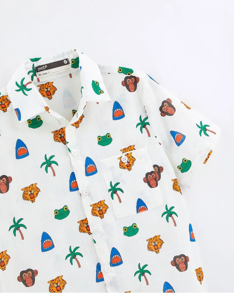 Camisa Feras Tropicais Bf