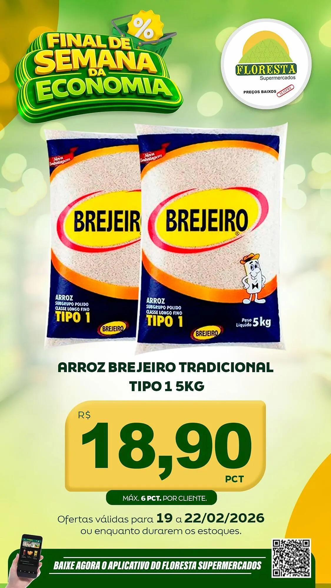 Encarte de Catálogo Floresta Supermercados 19 de fevereiro até 22 de fevereiro 2026 - Pagina 7