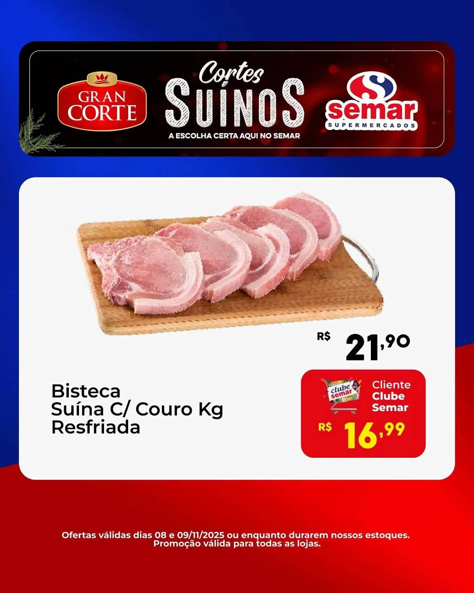 Encarte de Folheto Semar Supermercado 8 de novembro até 9 de novembro 2025 - Pagina 3