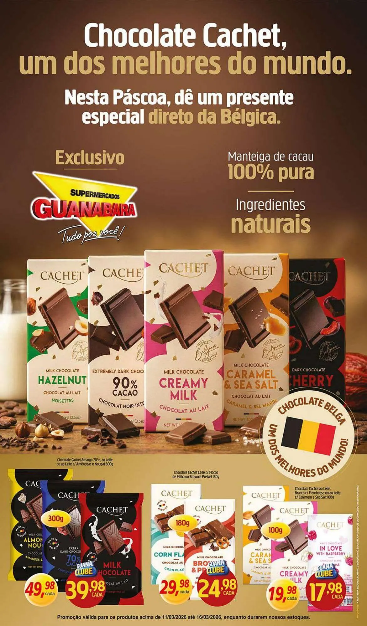 Encarte de Encarte Supermercados Guanabara 11 de março até 16 de março 2026 - Pagina 12