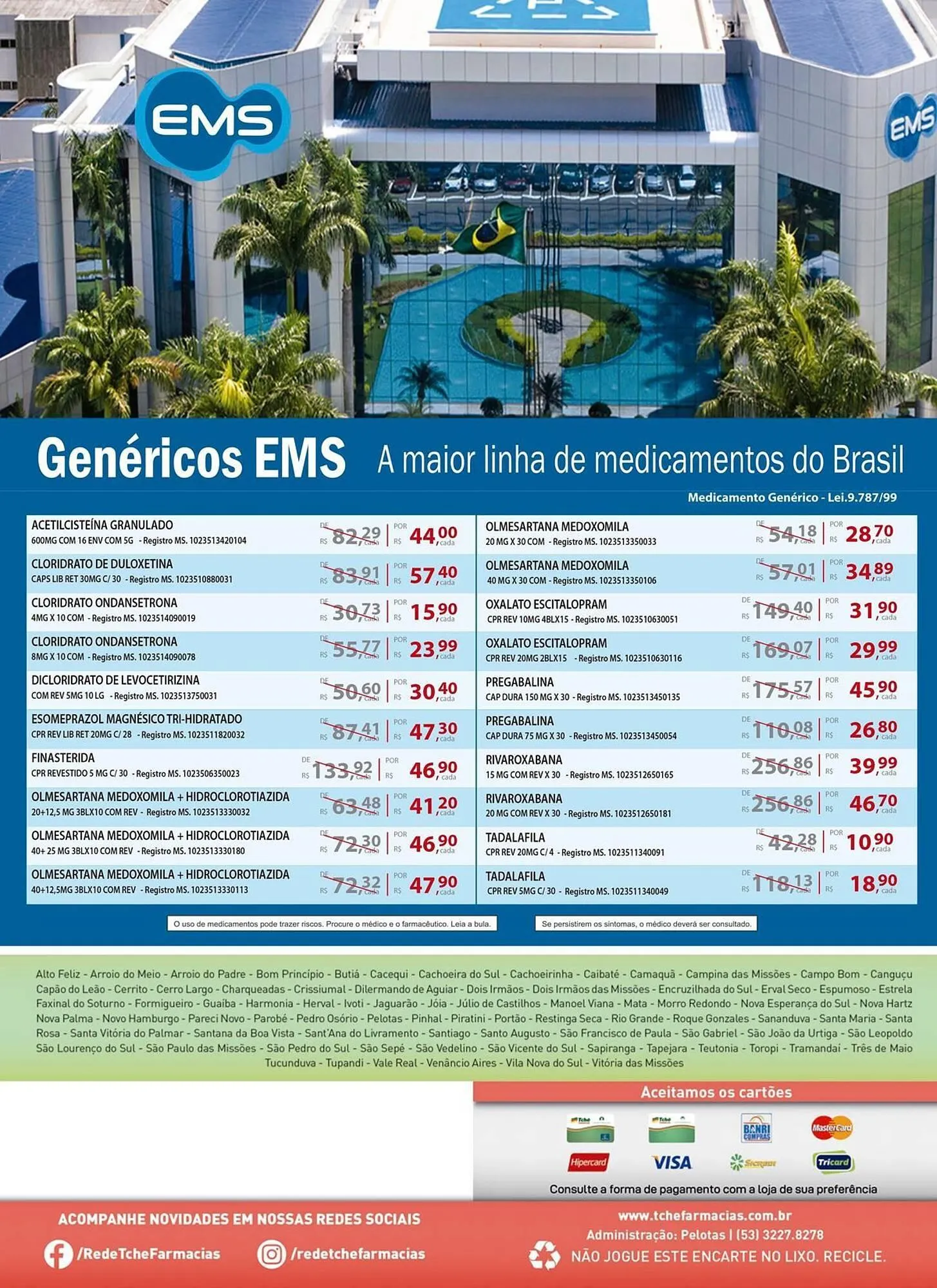 Encarte de Catálogo Tchê Farmácias 18 de abril até 31 de maio 2026 - Pagina 8