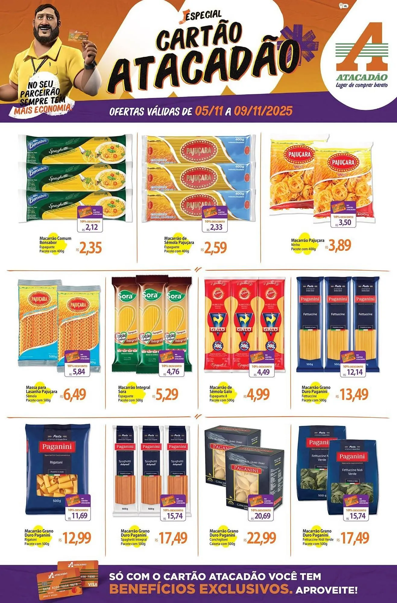 Encarte de Folheto Atacadão 5 de novembro até 9 de novembro 2025 - Pagina 1