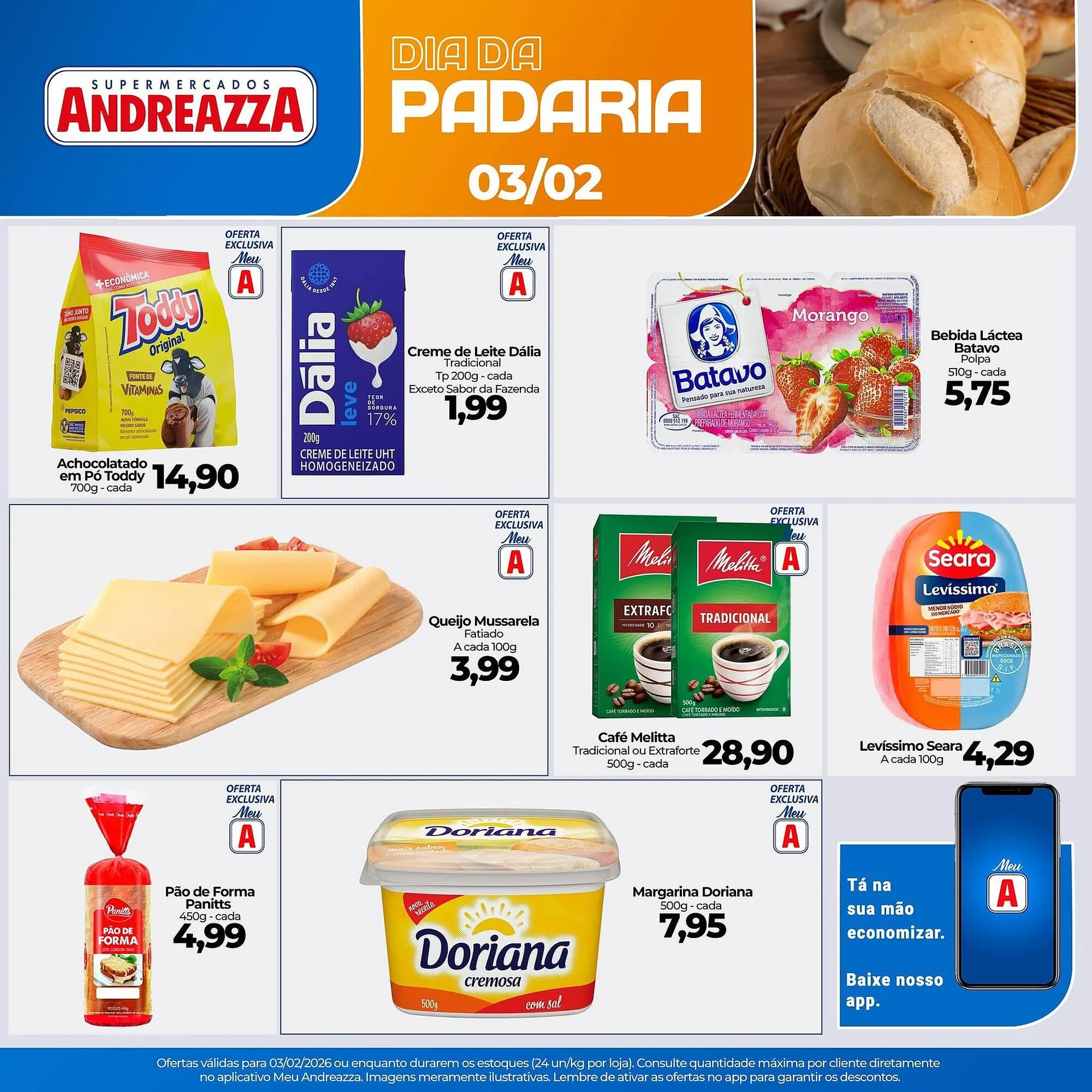 Encarte de Catálogo Supermercados Andreazza 3 de fevereiro até 3 de fevereiro 2026 - Pagina 2