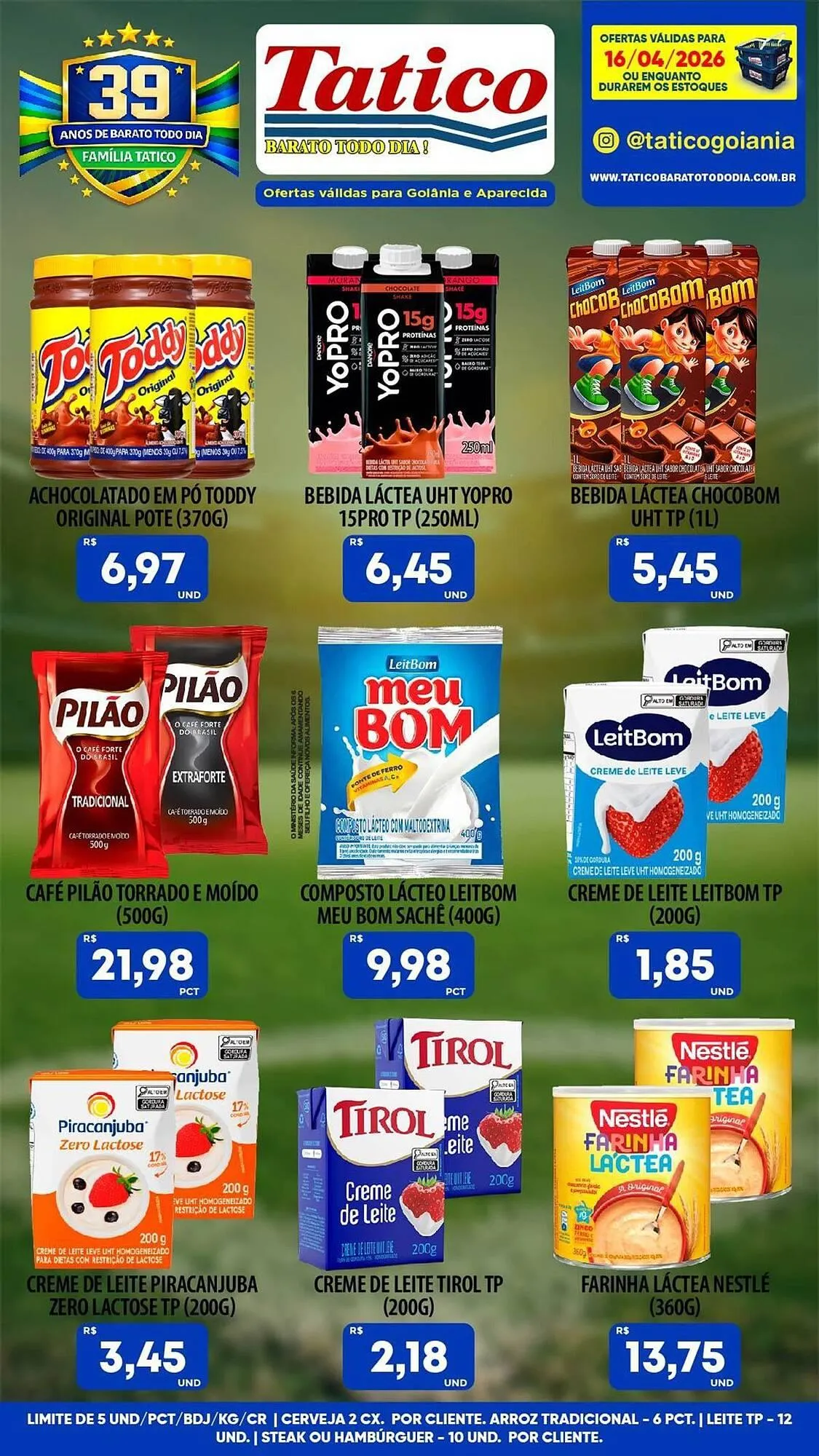 Encarte de Tabloide Tatico 16 de abril até 16 de abril 2026 - Pagina 5