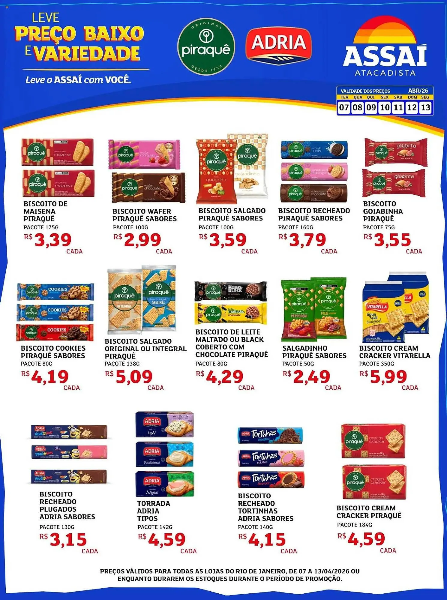 Encarte de Encarte Assaí Atacadista 7 de abril até 13 de abril 2026 - Pagina 1