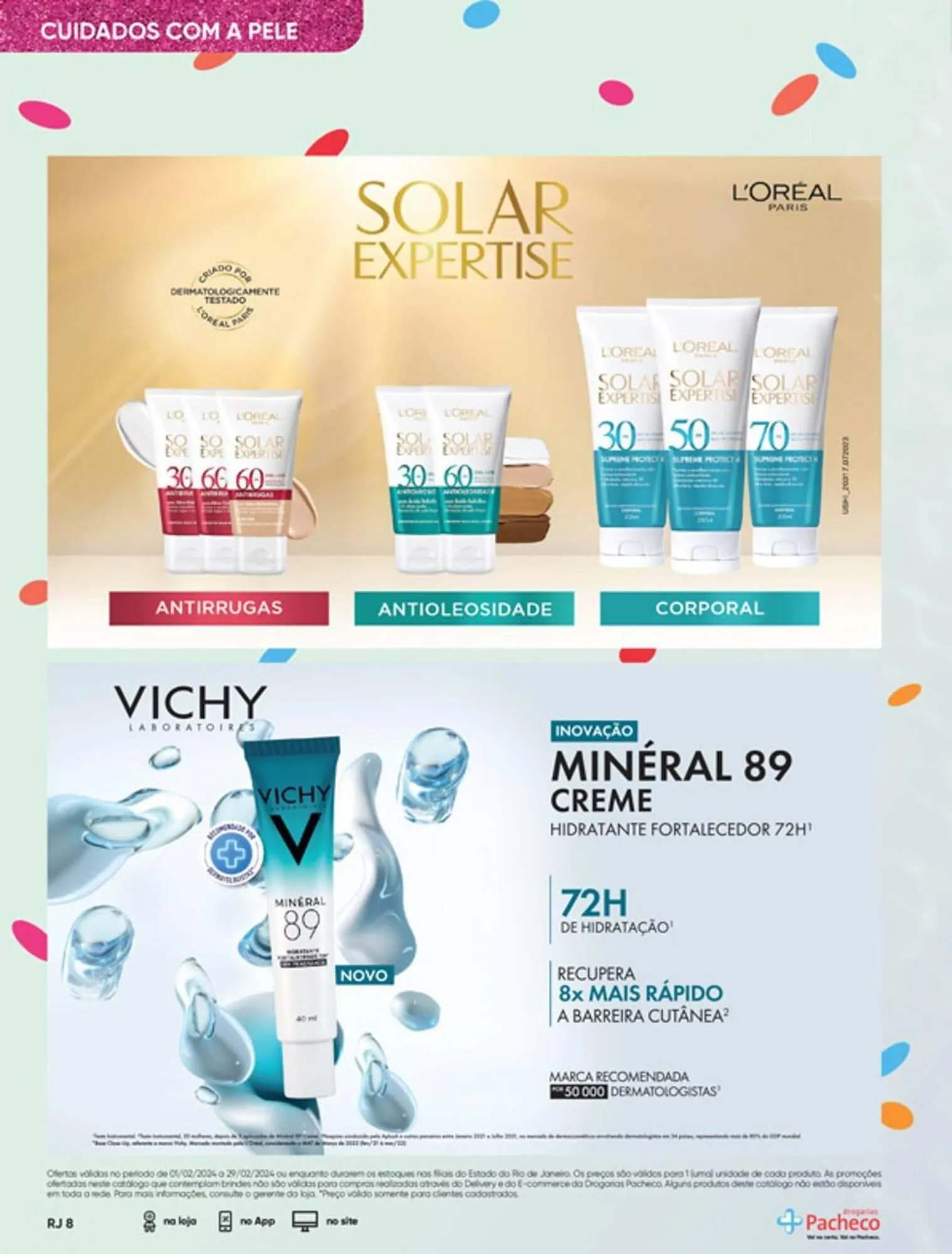 Encarte de Catálogo Drogarias Pacheco 1 de fevereiro até 29 de fevereiro 2024 - Pagina 8