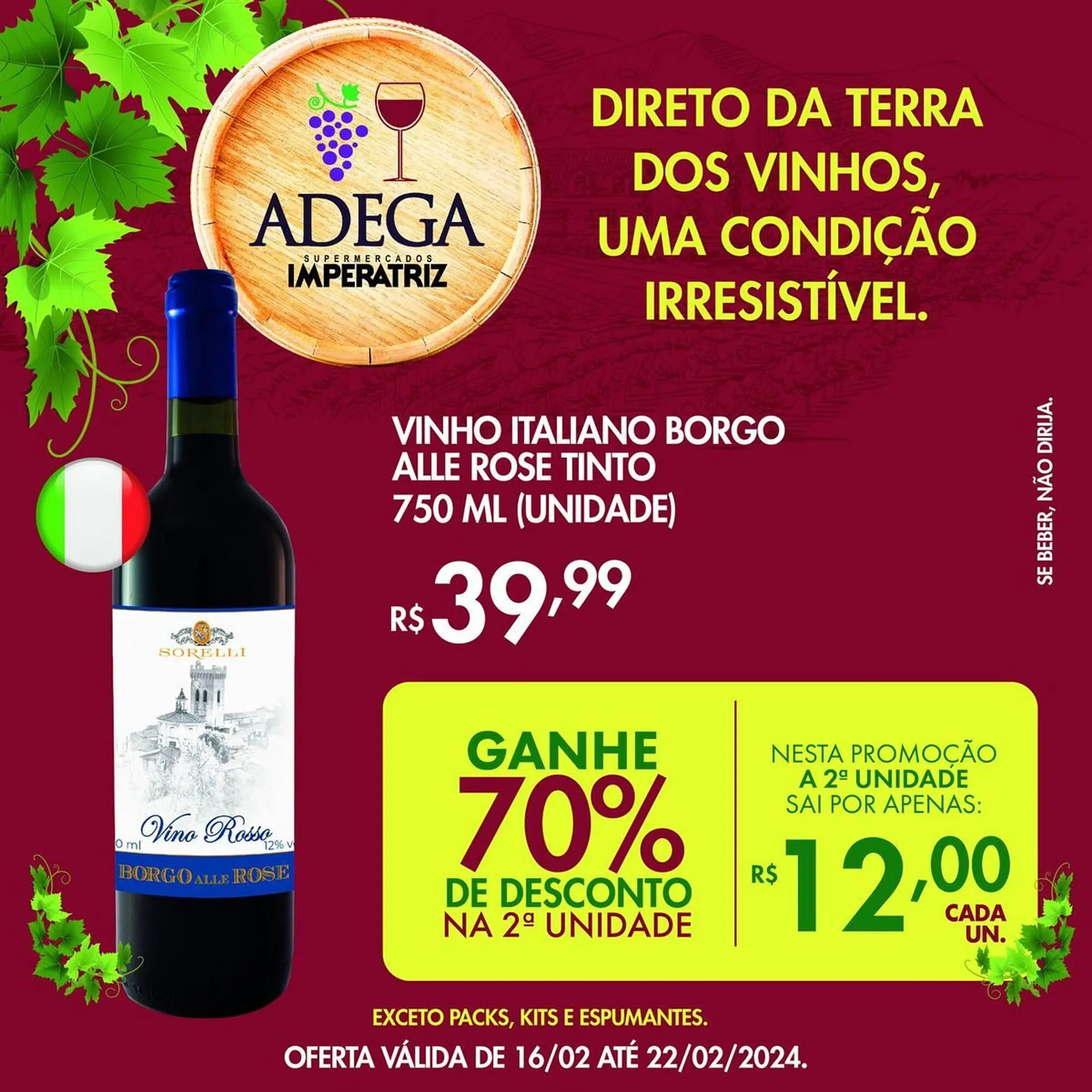 Encarte de Catálogo Supermercados Imperatriz 16 de fevereiro até 22 de fevereiro 2024 - Pagina 2