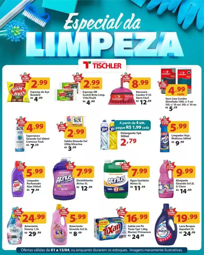 Encarte de Encarte Supermercados Tischler 1 de abril até 15 de abril 2025 - Pagina 3