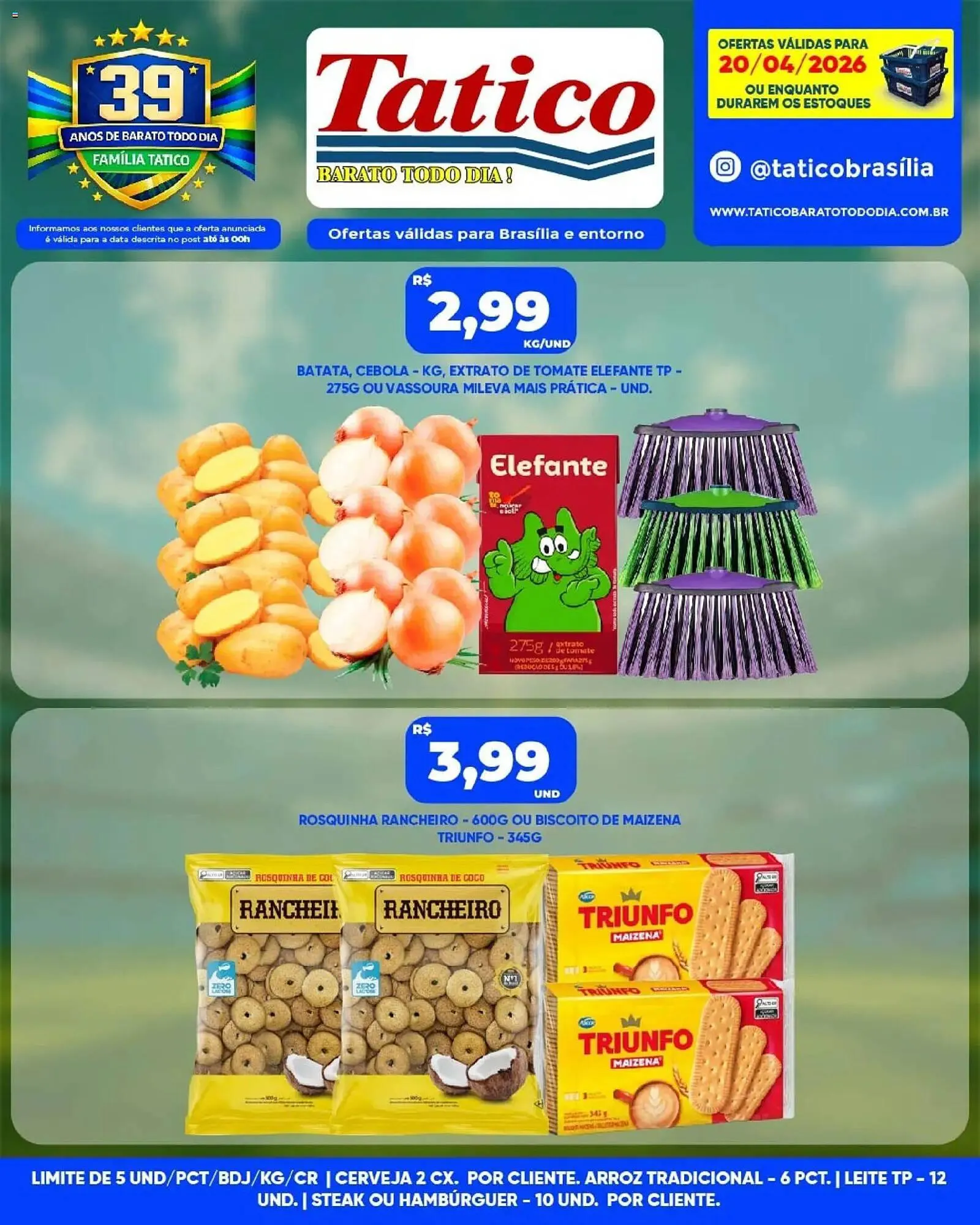 Encarte de Tabloide Tatico 20 de abril até 20 de abril 2026 - Pagina 2