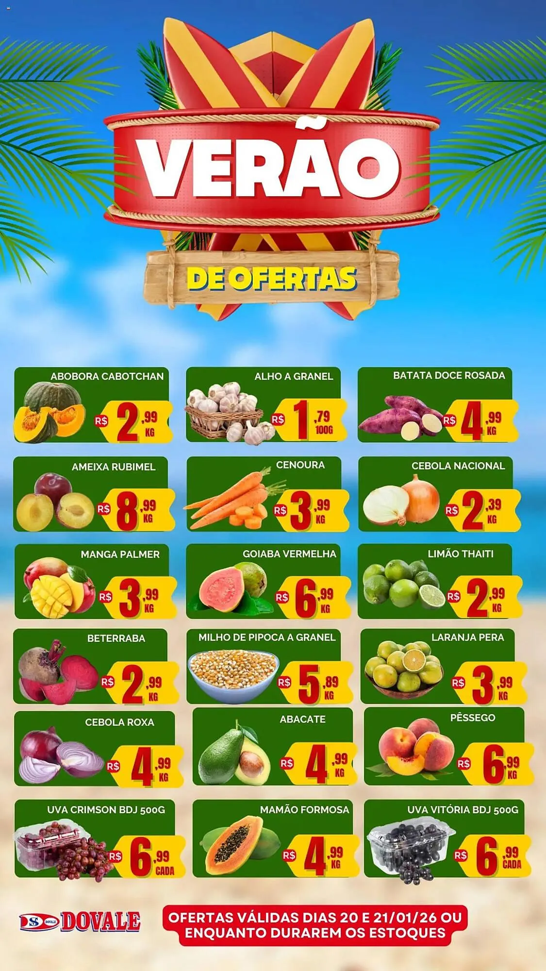 Encarte de Folheto Dovale 20 de janeiro até 21 de janeiro 2026 - Pagina 1