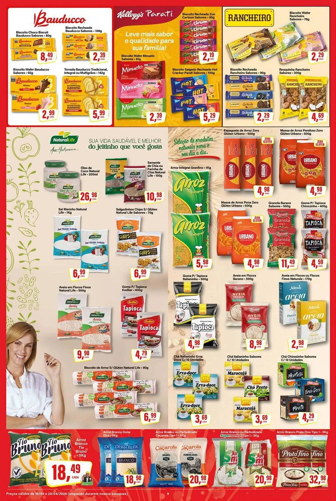 Encarte de Encarte Rede Supermarket 16 de abril até 29 de abril 2026 - Pagina 9