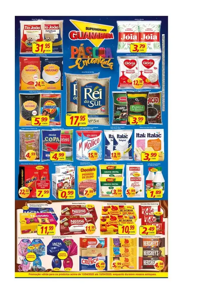 Encarte de Encarte Supermercados Guanabara 14 de abril até 15 de abril 2025 - Pagina 2
