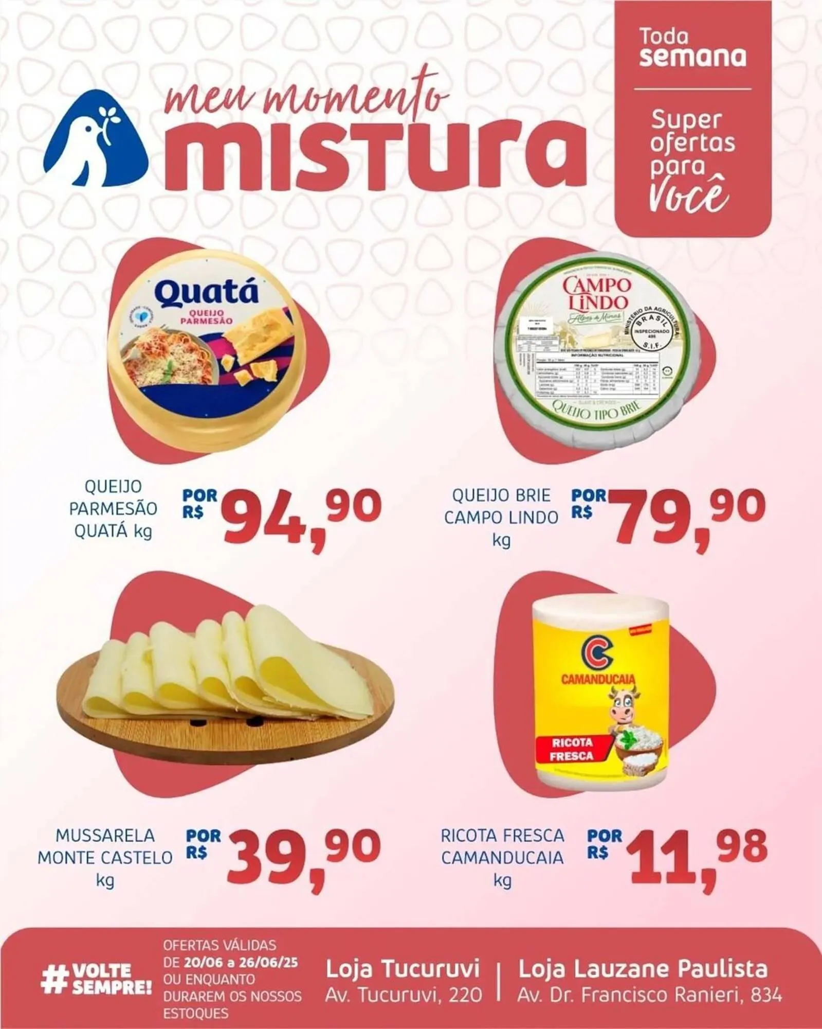 Encarte de Catálogo Trimais Supermercado 20 de junho até 26 de junho 2025 - Pagina 1