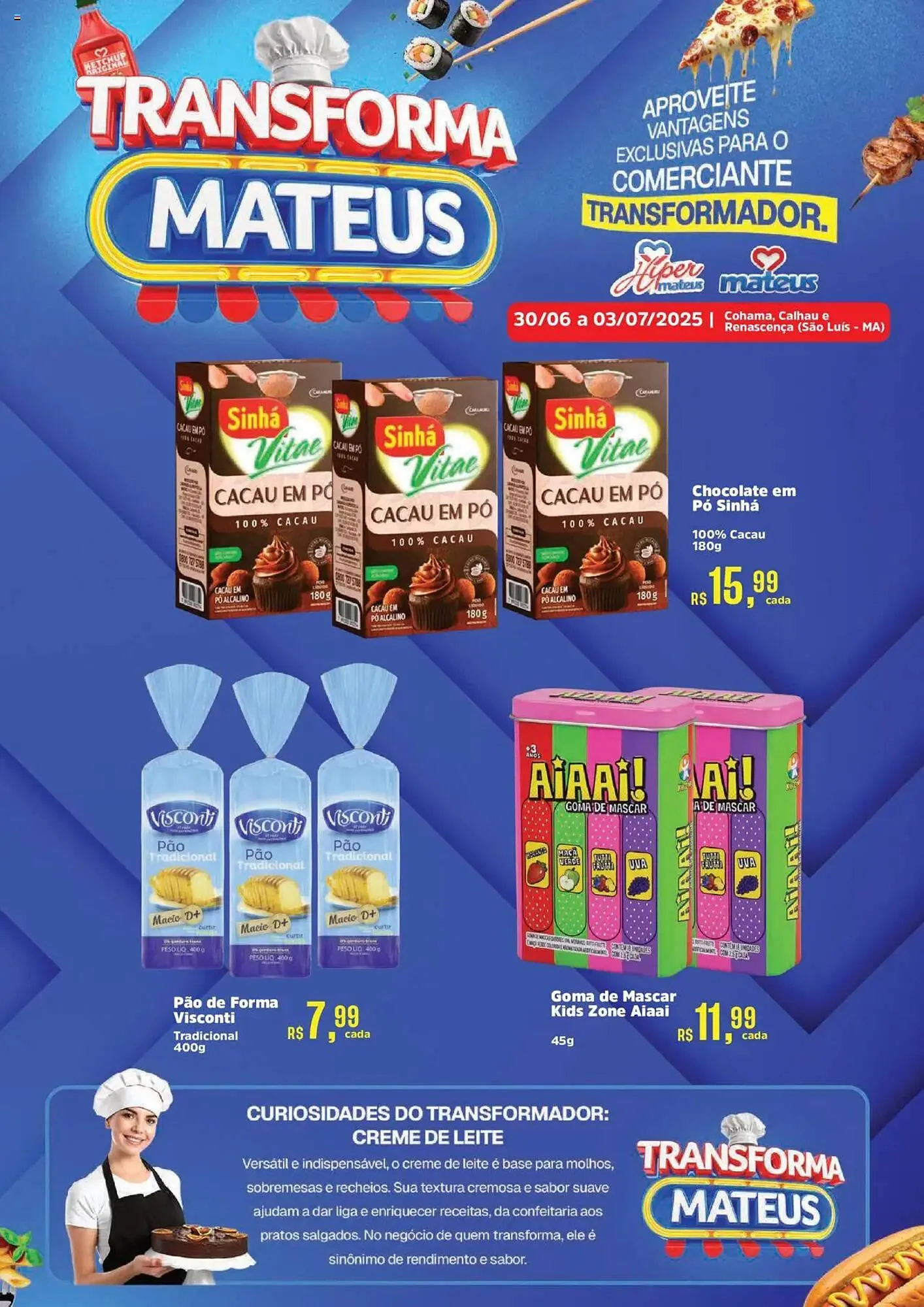 Encarte de Catálogo Supermercados Mateus 30 de junho até 4 de julho 2025 - Pagina 3