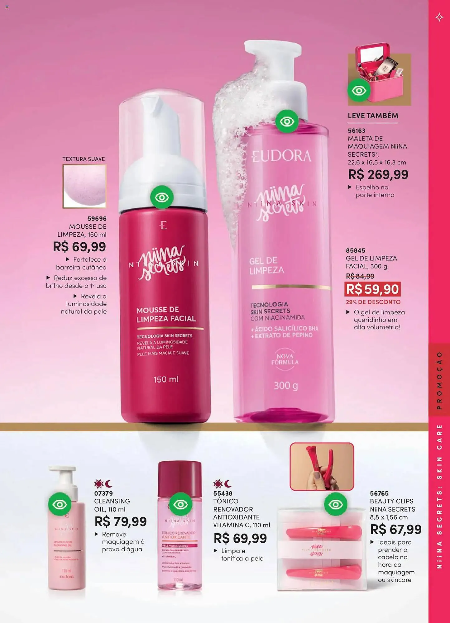 Encarte de Catálogo Eudora 23 de abril até 15 de junho 2026 - Pagina 95