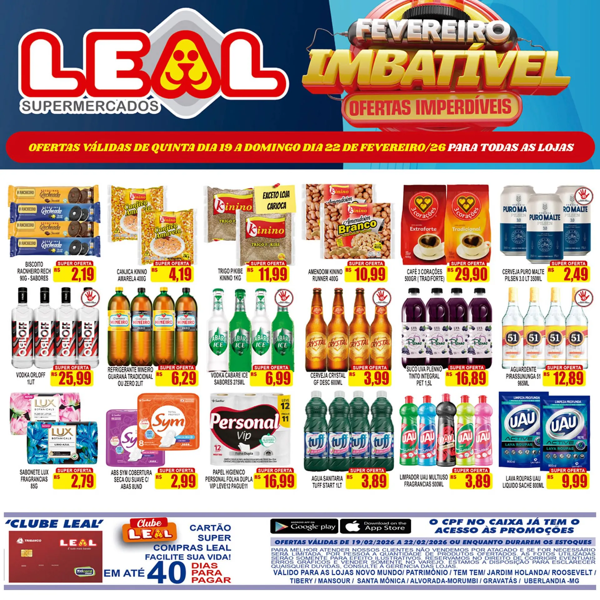 Encarte de Folheto Supermercado leal 19 de fevereiro até 22 de fevereiro 2026 - Pagina 5