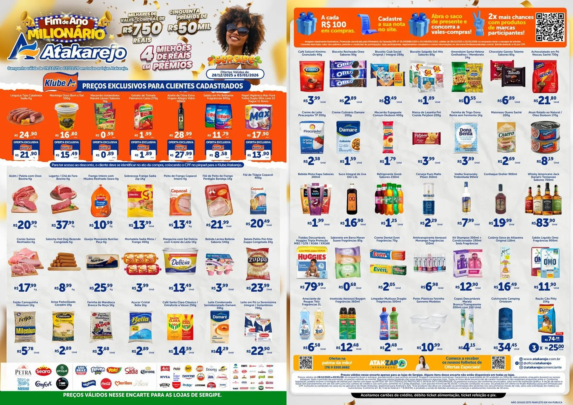Encarte de Encarte Atakarejo 28 de dezembro até 3 de janeiro 2026 - Pagina 1
