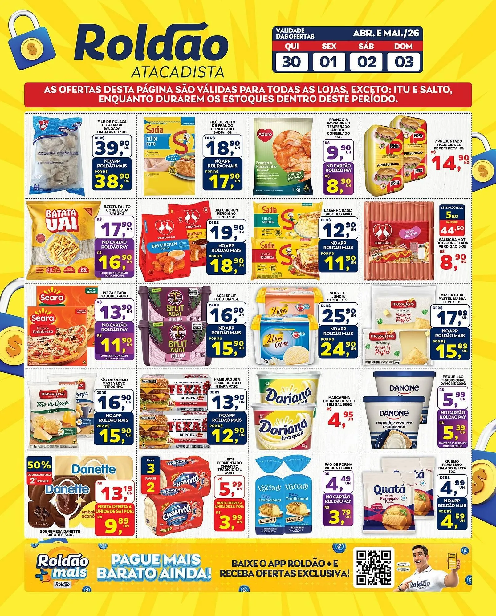 Encarte de Folheto Roldão 29 de abril até 30 de abril 2026 - Pagina 3