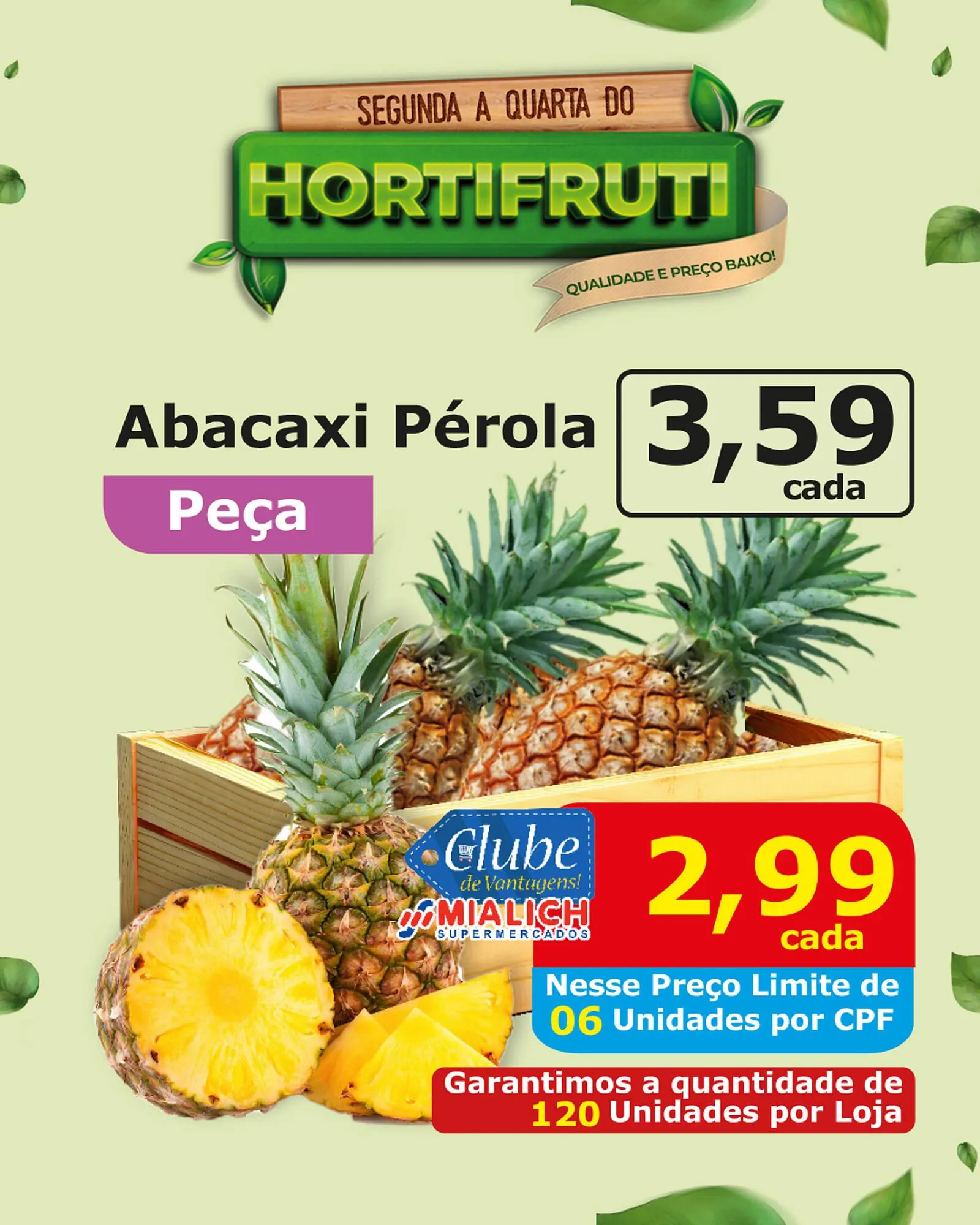 Encarte de Catálogo Mialich Supermercados 12 de janeiro até 14 de janeiro 2026 - Pagina 3