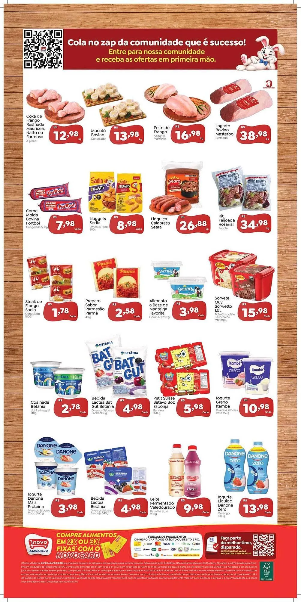Encarte de Folheto Novo Atacarejo 25 de março até 26 de março 2026 - Pagina 2