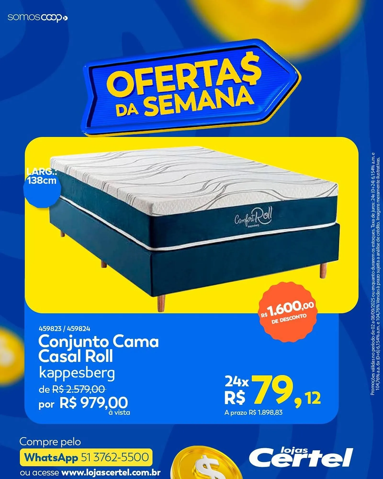 Encarte de Folheto Lojas Certel 2 de setembro até 8 de setembro 2025 - Pagina 5