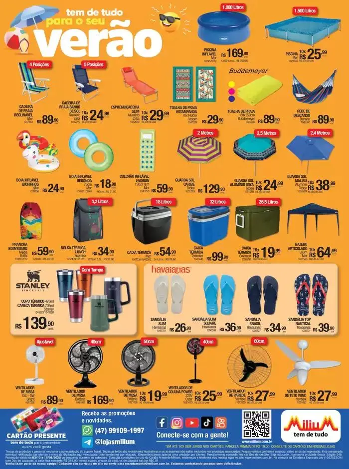 Encarte de Tabloide Milium 4 de dezembro até 15 de janeiro 2025 - Pagina 8