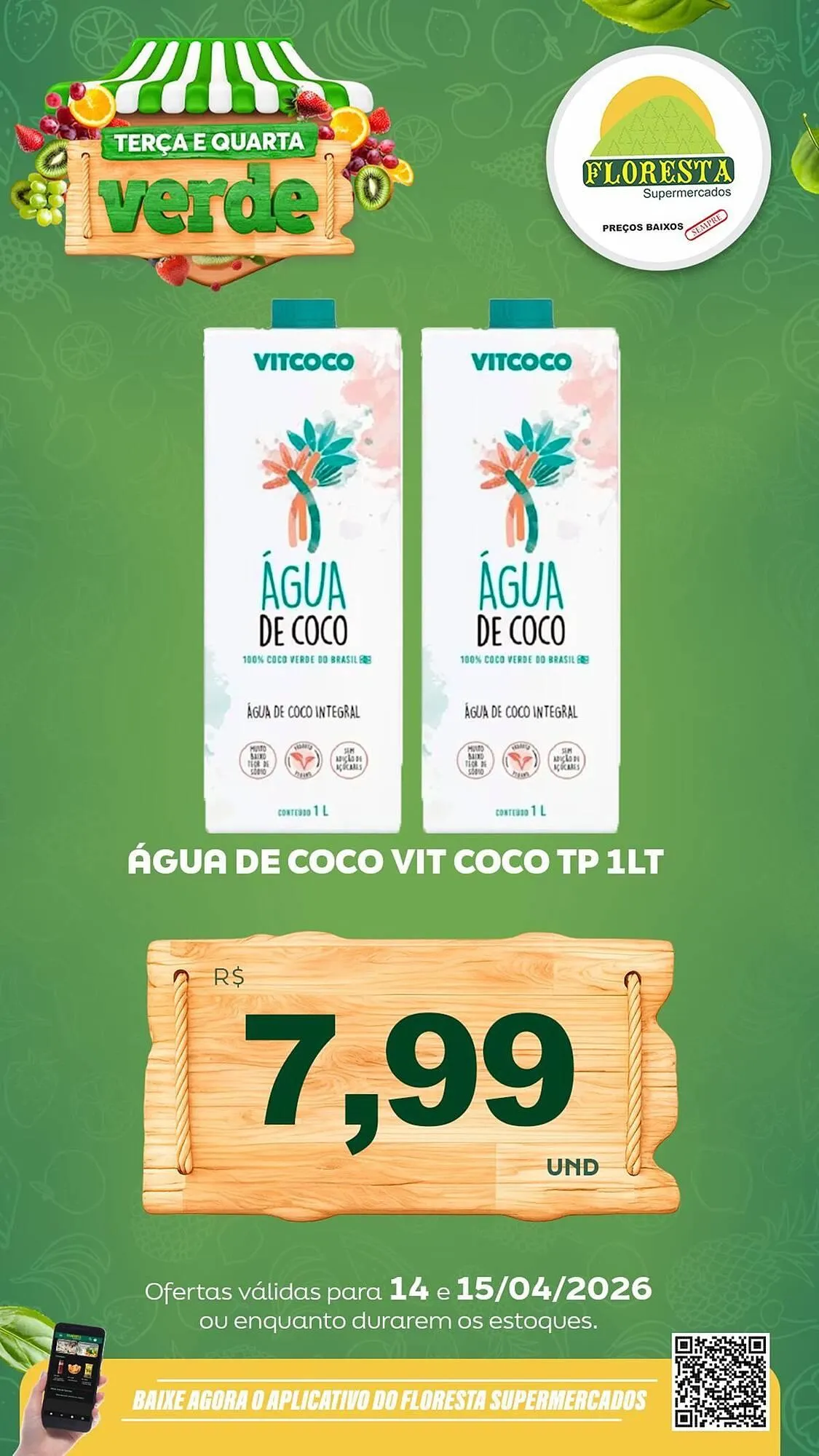 Encarte de Catálogo Floresta Supermercados 14 de abril até 15 de abril 2026 - Pagina 24