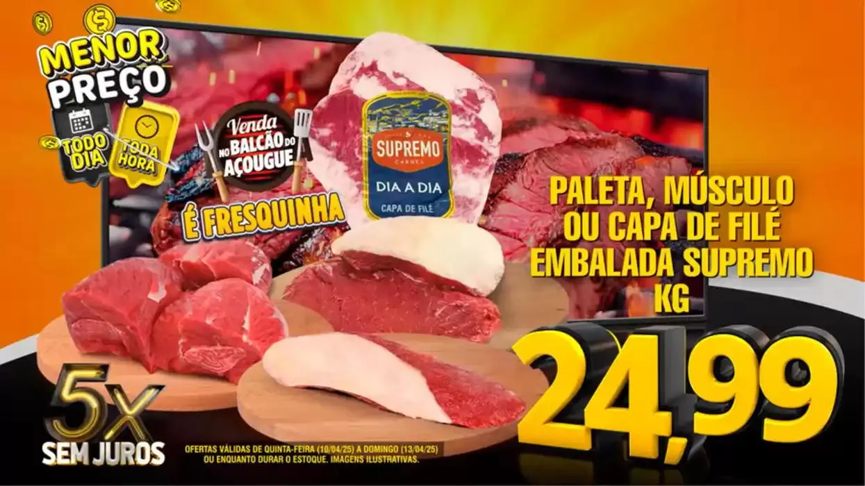 Encarte de Promoções especiais em andamento 11 de abril até 13 de abril 2025 - Pagina 6