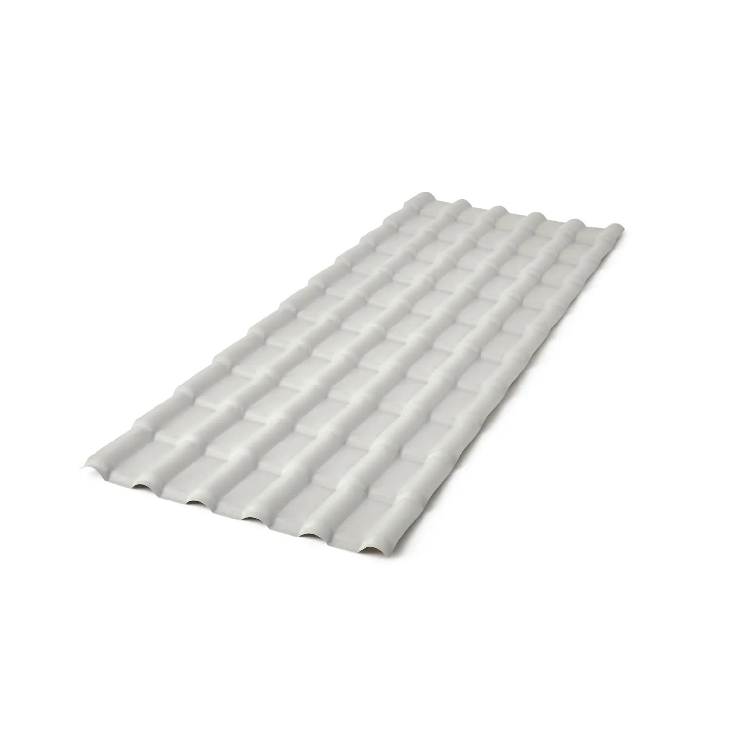 Telha de PVC Plan Concreto Ondulada 198x88 cm 1,6 mm - Precon