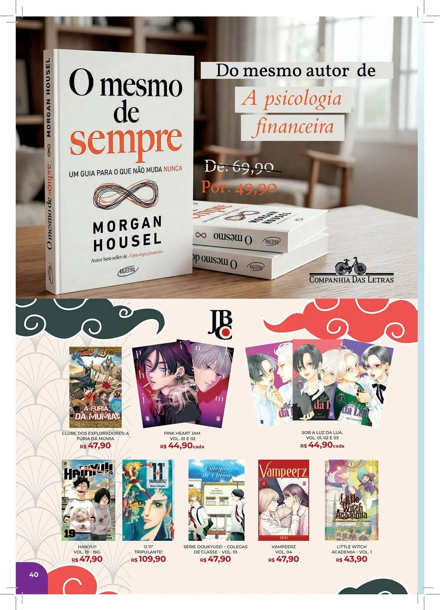 Encarte de Catálogo Livraria Leitura 2 de março até 31 de março 2026 - Pagina 40