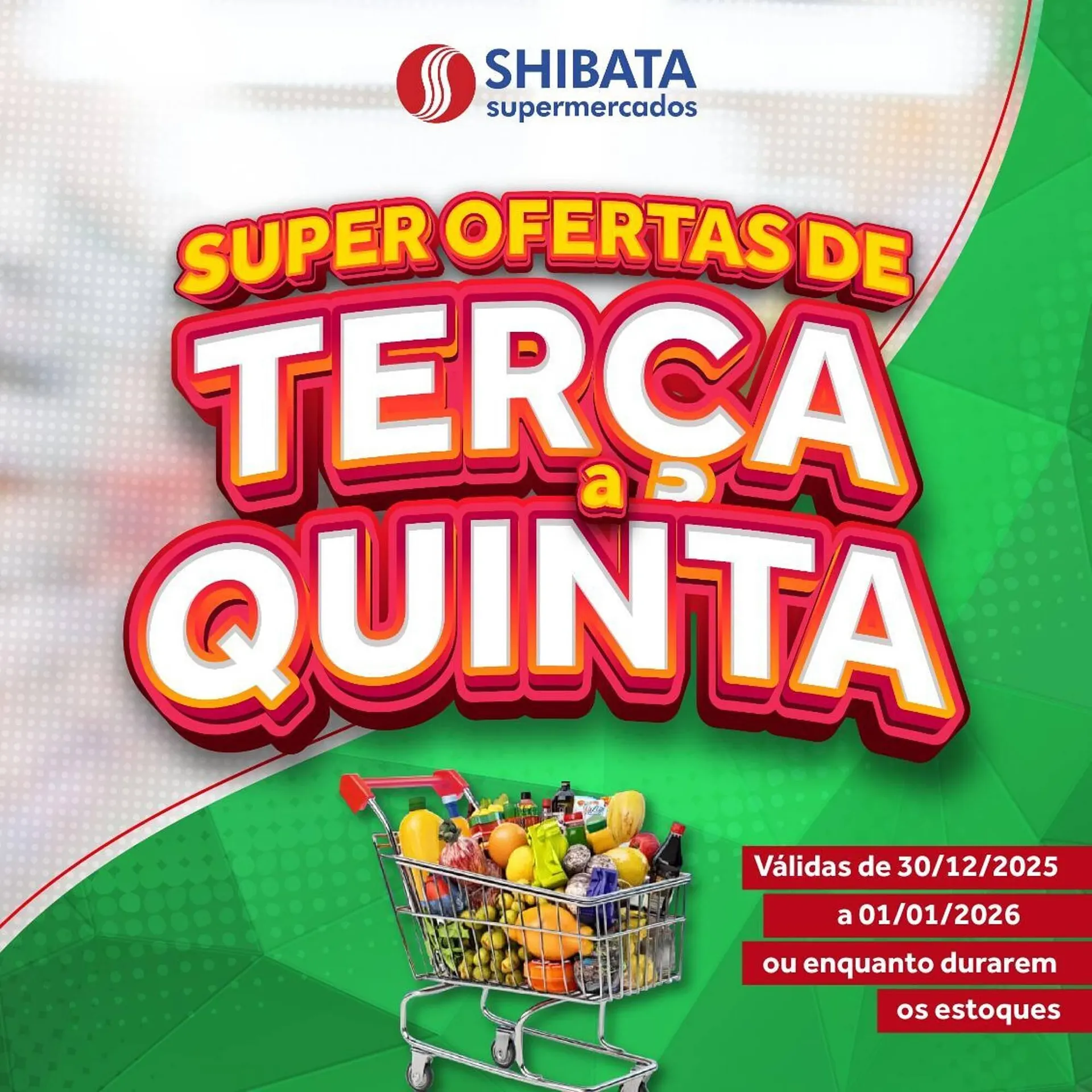 Encarte de Folheto Shibata Supermercados 30 de dezembro até 1 de janeiro 2026 - Pagina 1