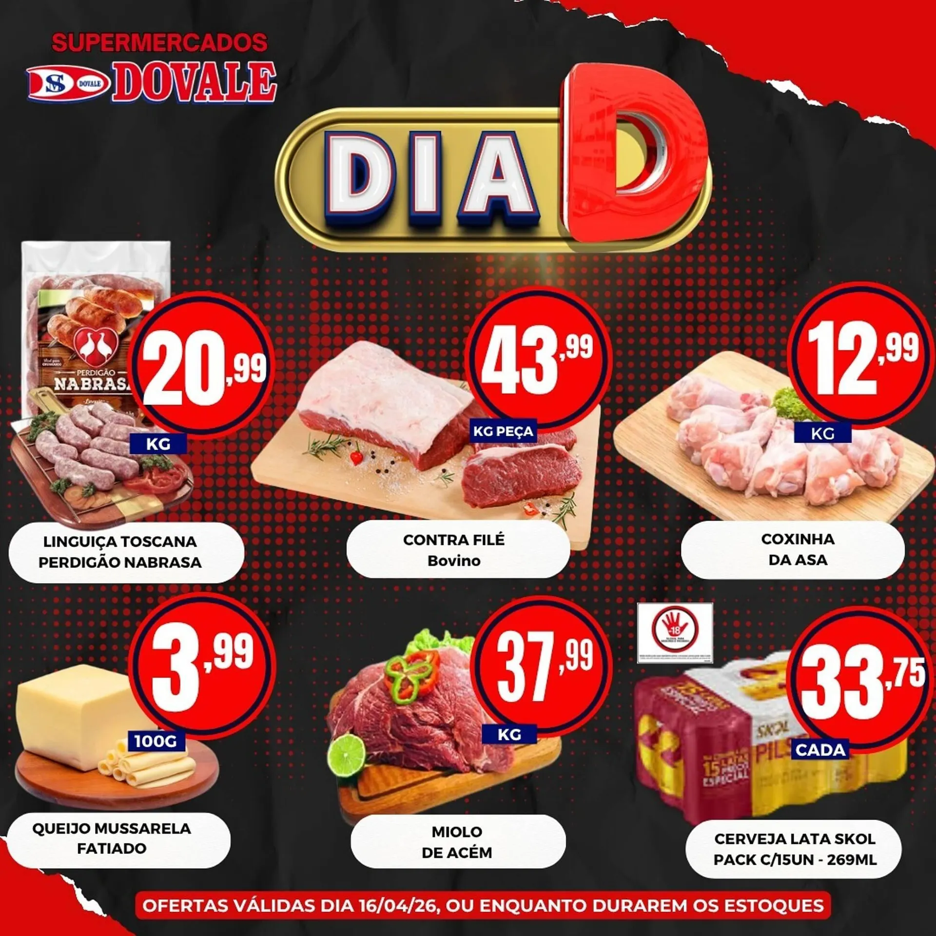 Encarte de Folheto Dovale 15 de abril até 16 de abril 2026 - Pagina 1