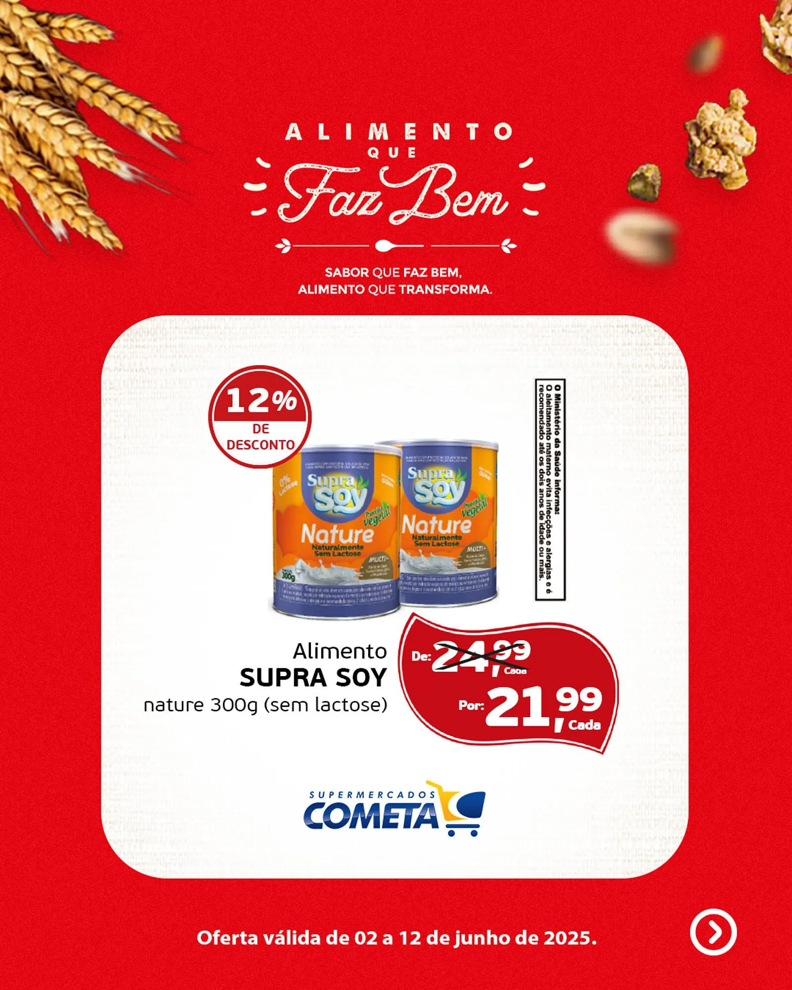 Encarte de Catálogo Cometa Supermercados 3 de junho até 12 de junho 2025 - Pagina 3
