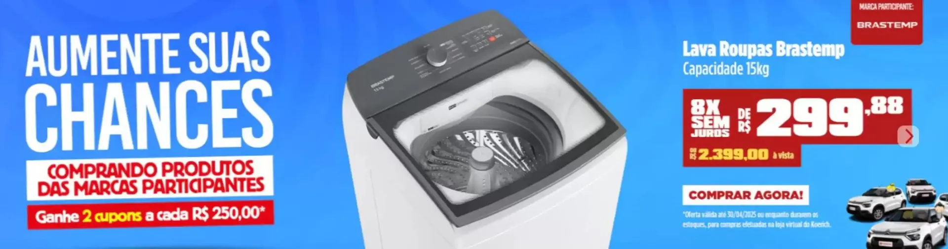 Encarte de Ofertas Lojas Koerich 4 de abril até 4 de maio 2025 - Pagina 18