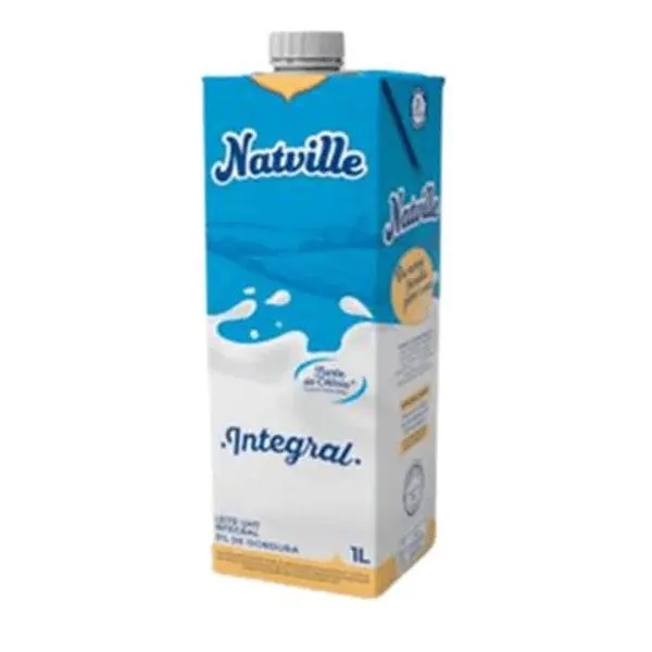 Leite UHT Natville Integral 1L