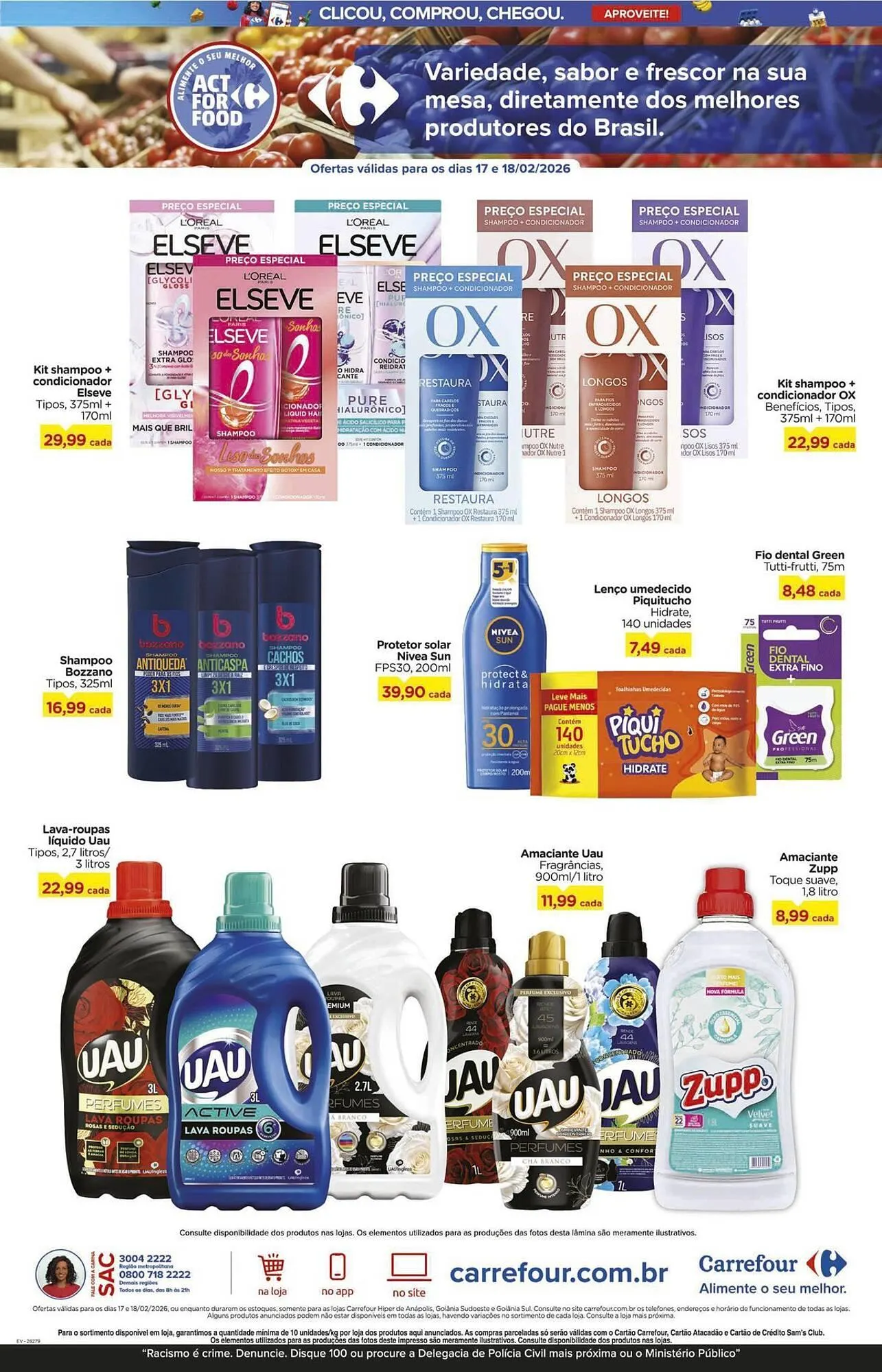Encarte de Folheto Carrefour 17 de fevereiro até 18 de fevereiro 2026 - Pagina 4