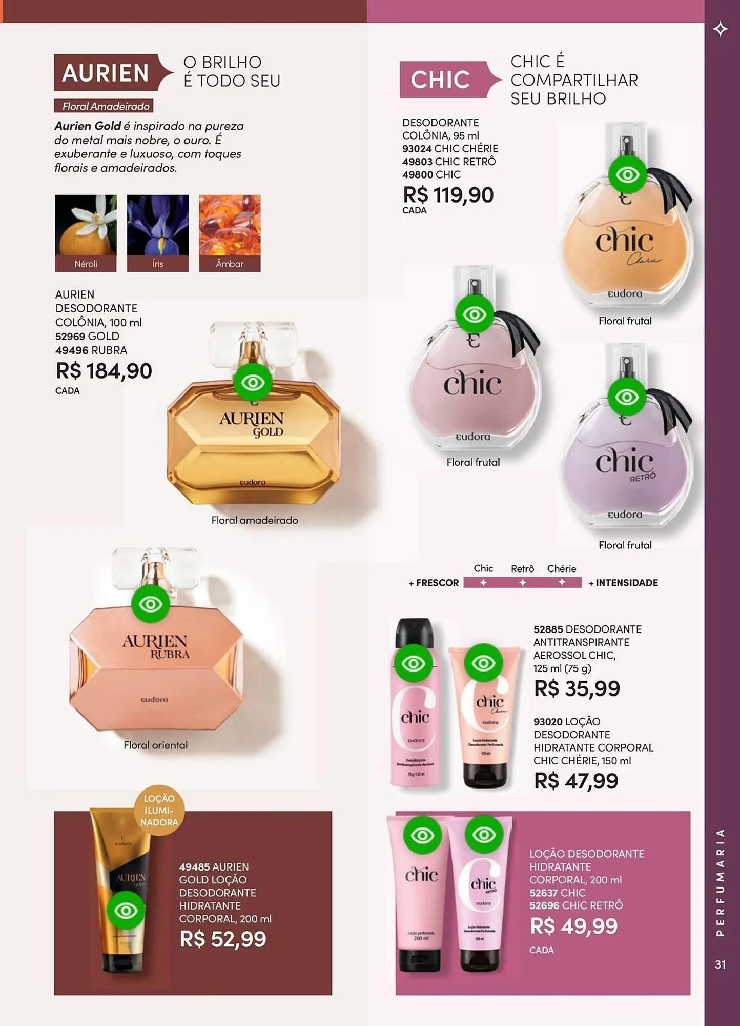 Encarte de Catálogo Eudora 23 de abril até 30 de junho 2025 - Pagina 37