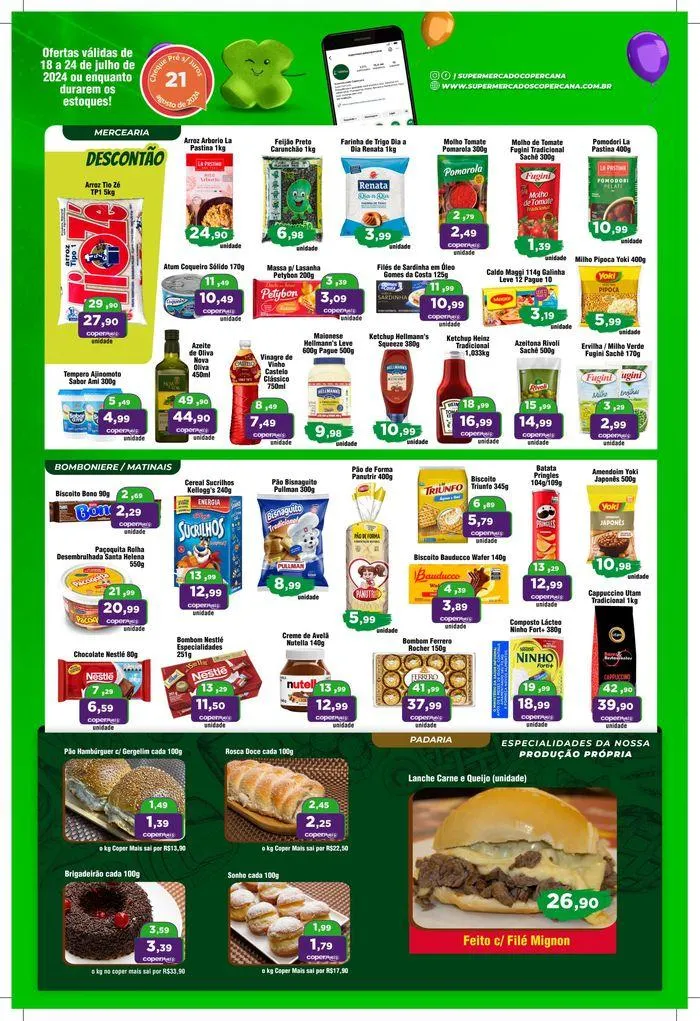 Encarte de Aniversário Premiado 18 de julho até 24 de julho 2024 - Pagina 2