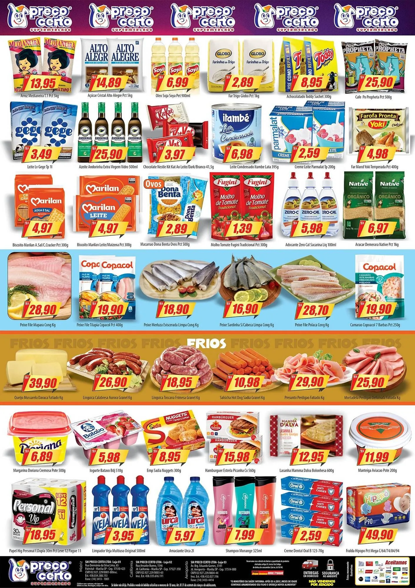Encarte de Catálogo Preço Certo 17 de fevereiro até 20 de fevereiro 2026 - Pagina 2