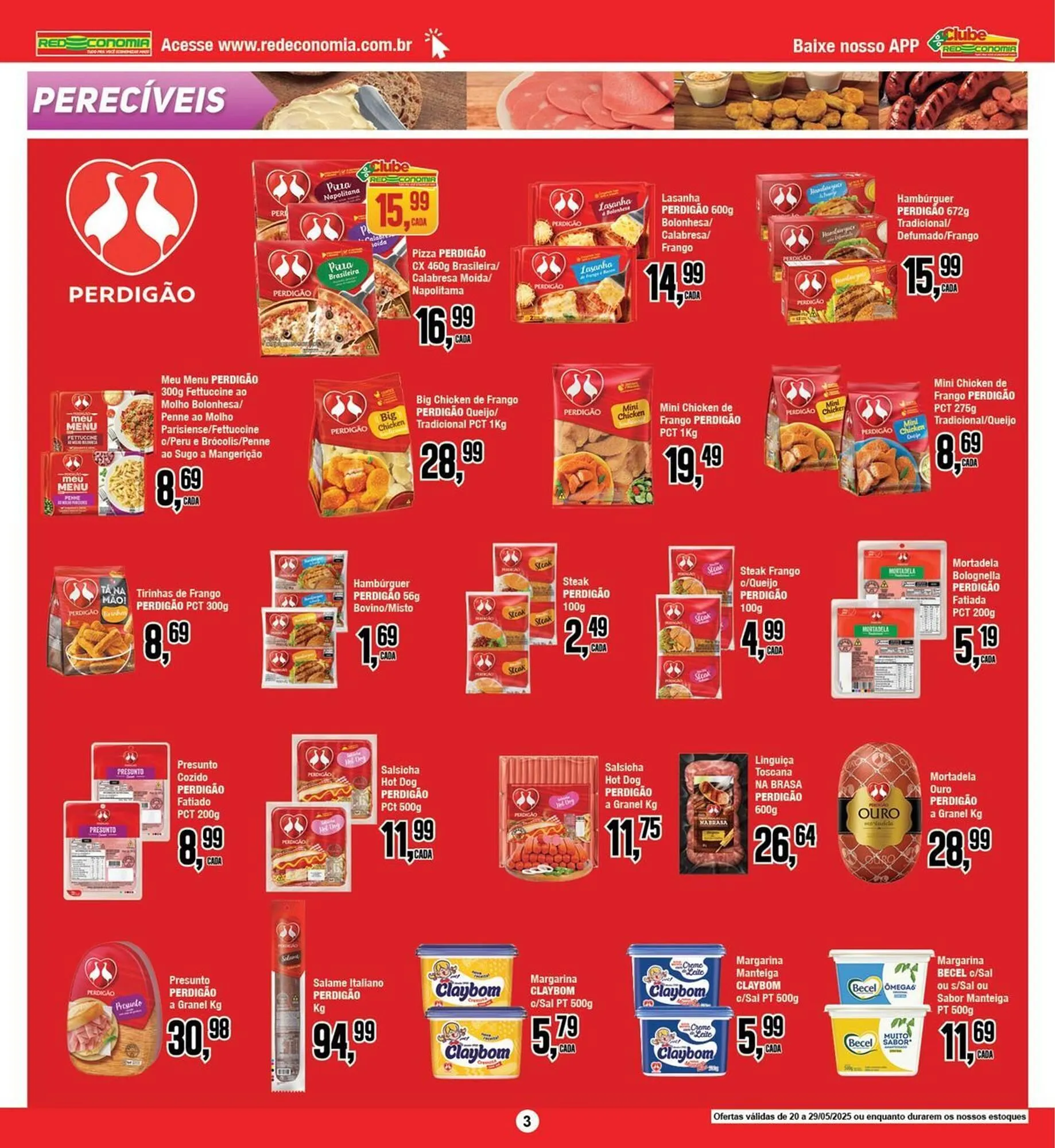 Encarte de Catálogo Rede Economia 23 de maio até 25 de maio 2025 - Pagina 3