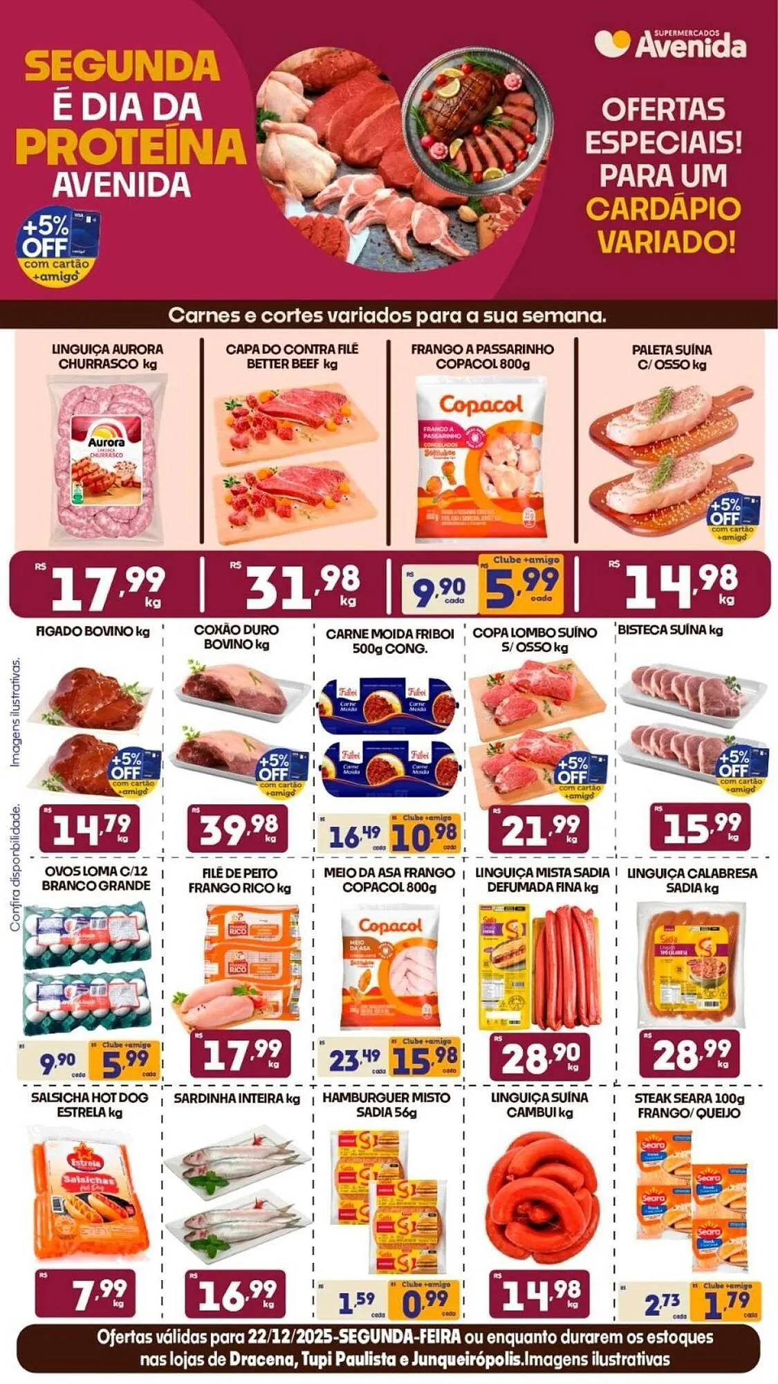 Encarte de Catálogo Supermercados Avenida 22 de dezembro até 24 de dezembro 2025 - Pagina 6