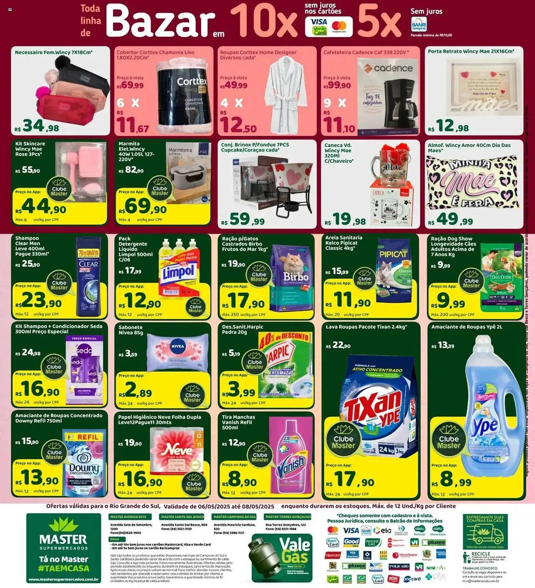 Encarte de Catálogo Master Supermercados 6 de maio até 8 de maio 2025 - Pagina 4