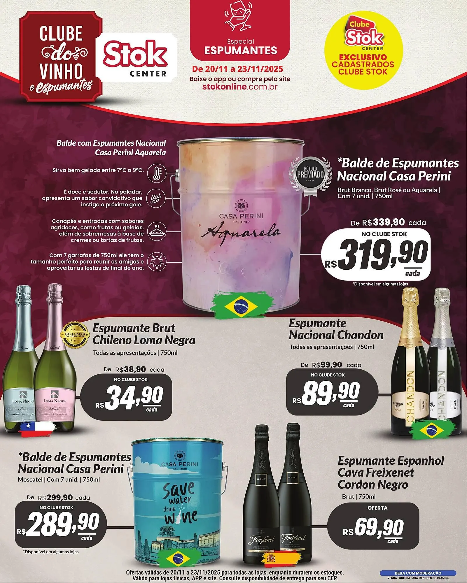 Encarte de Encarte Stok Center 20 de novembro até 23 de novembro 2025 - Pagina 1