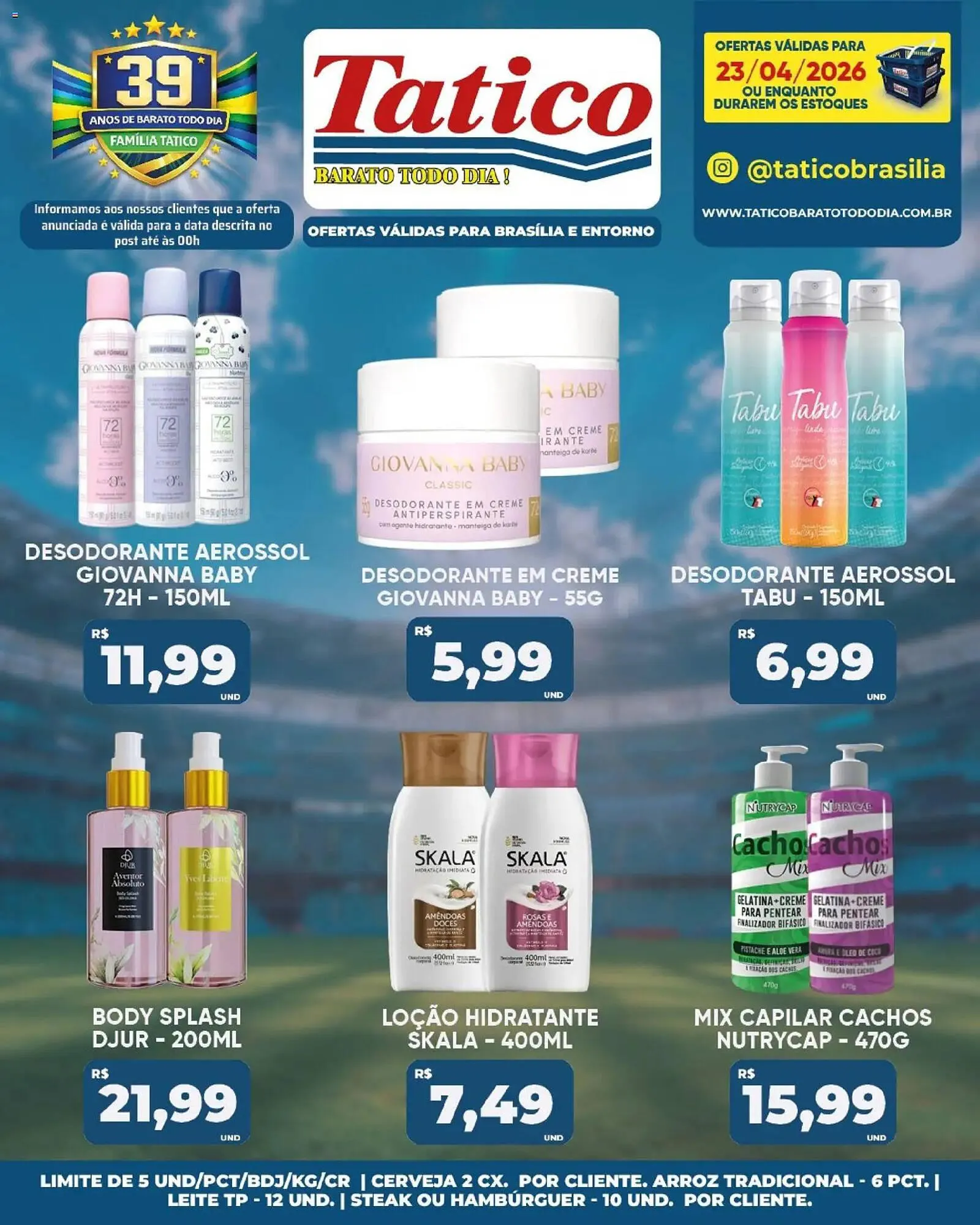 Encarte de Tabloide Tatico 24 de abril até 24 de abril 2026 - Pagina 49