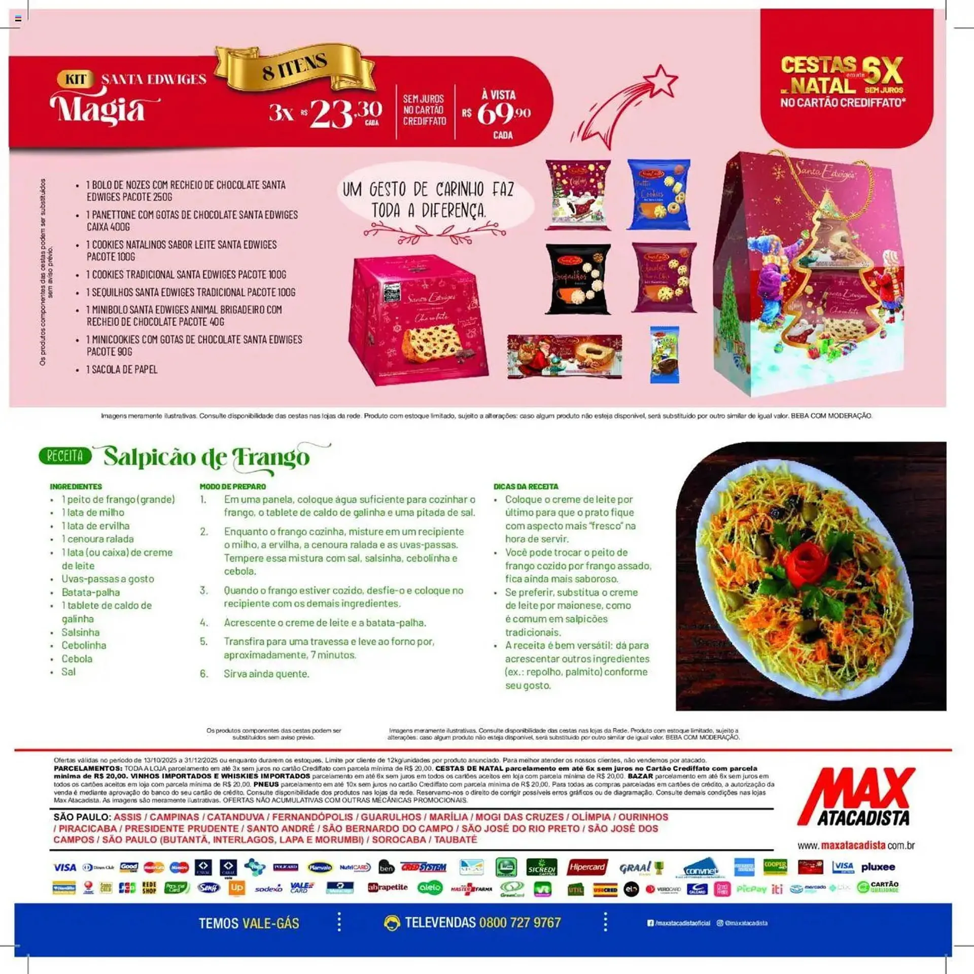 Encarte de Encarte Max Atacadista 13 de outubro até 1 de janeiro 2026 - Pagina 16